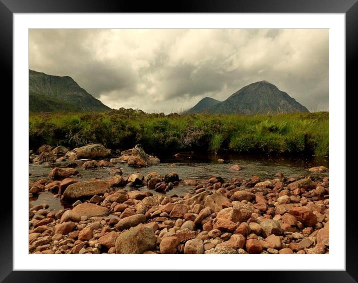  GLEN ETIVE    Framed Mounted Print by dale rys (LP)