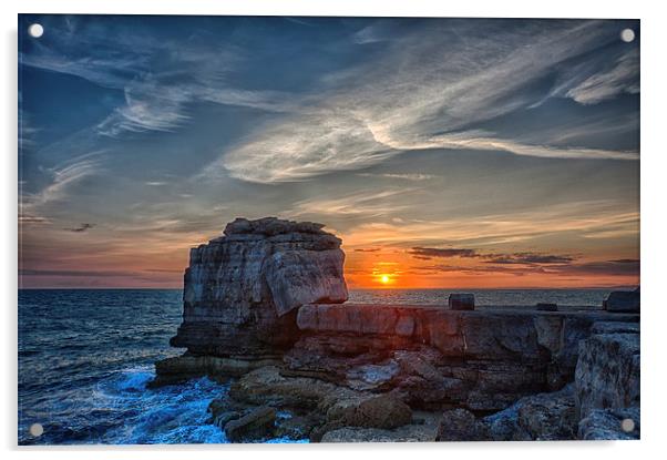  Sundown at Pulpit Rock Acrylic by Mark Godden