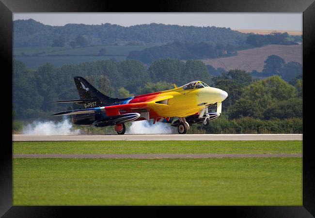 Miss Demeanour at Yeovilton Framed Print by Oxon Images