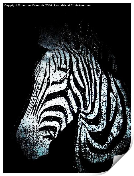  ZEBRA CROSSING Print by Jacque Mckenzie