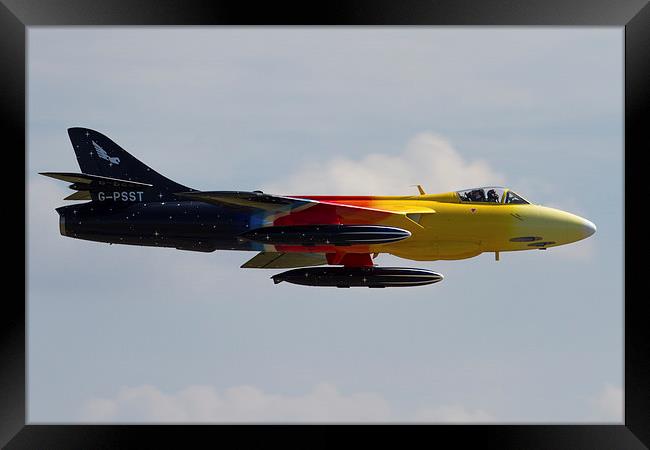Miss Demeanour display at Yeovilton Framed Print by Oxon Images