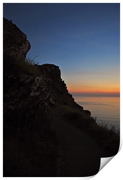 North Walk Sunset  Print by graham young