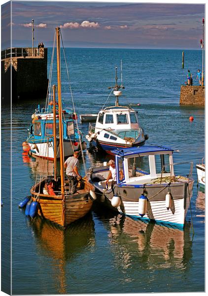 Preparing for Sea  Canvas Print by graham young
