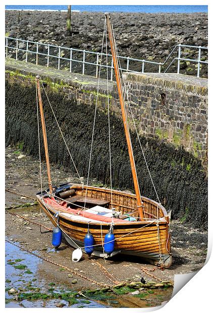 Wooden Fishing Boat   Print by graham young