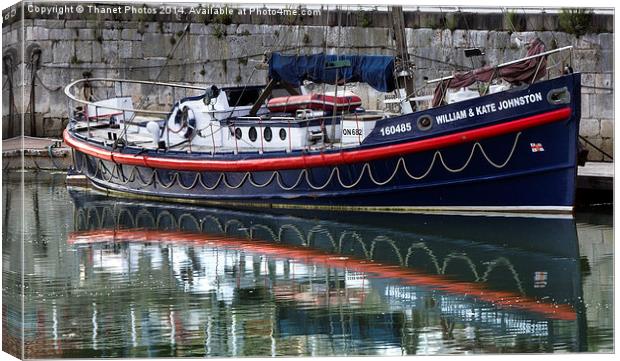  RNLB William and Kate Johnstone Canvas Print by Thanet Photos