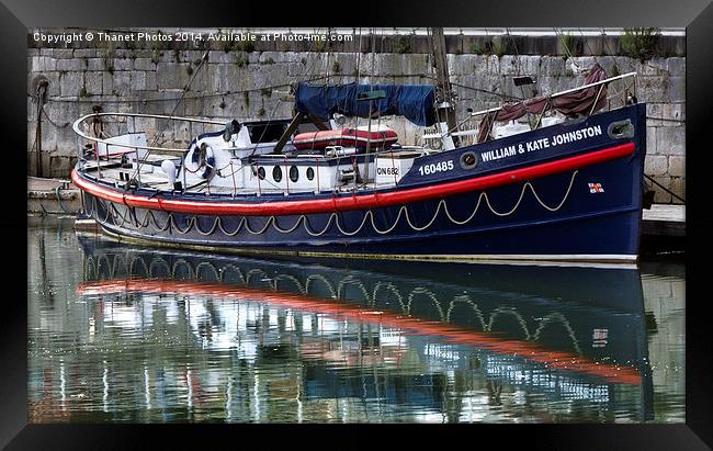  RNLB William and Kate Johnstone Framed Print by Thanet Photos
