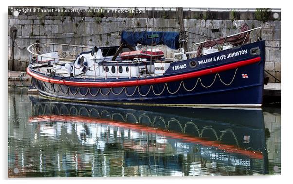  RNLB William and Kate Johnstone Acrylic by Thanet Photos
