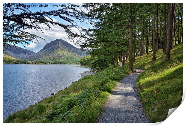  Beautiful Buttermere Print by Jason Connolly