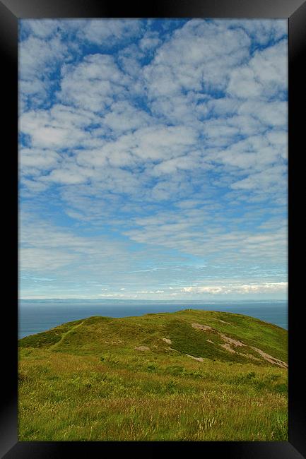 On Foreland Point  Framed Print by graham young
