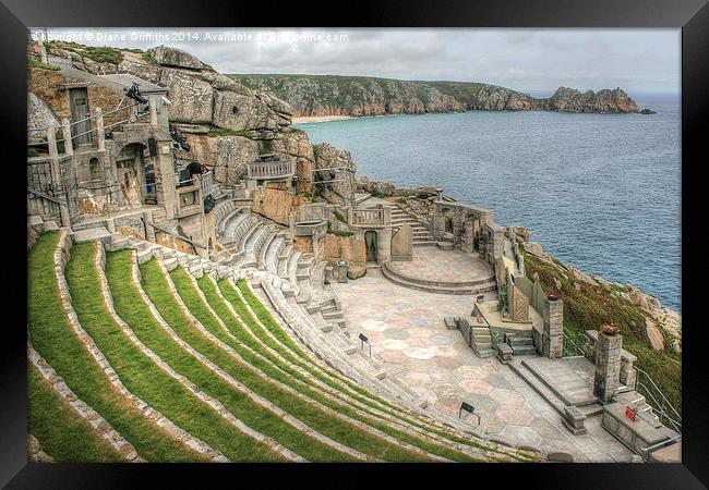  Minack Theatre Framed Print by Diane Griffiths