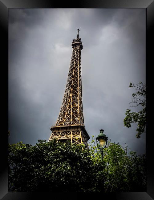 Eiffel Tower, Paris, France Framed Print by Mark Llewellyn