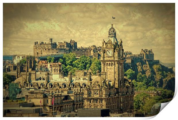  Auld Reekie Print by Paul Tait