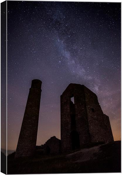  Magpie Mine Milky Way Canvas Print by James Grant