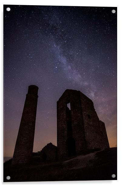  Magpie Mine Milky Way Acrylic by James Grant