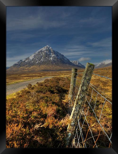 Buachaille Etive Mòr, Scotland. Framed Print by ALBA PHOTOGRAPHY