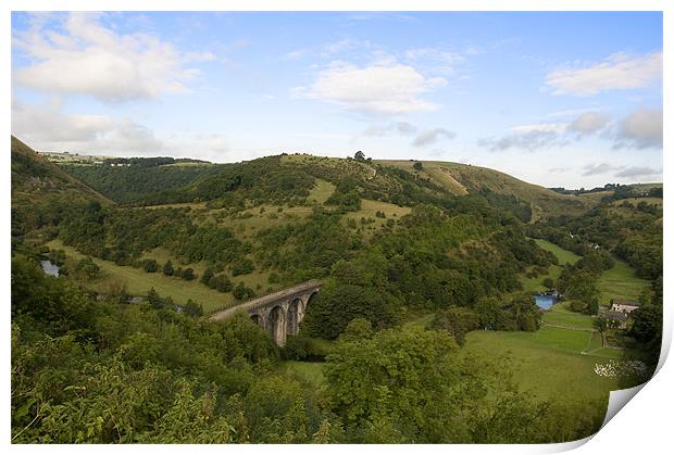 Monsal Dale Print by James Battersby