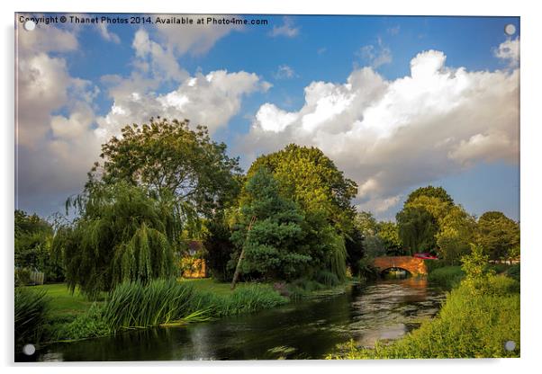  Fordwich Acrylic by Thanet Photos