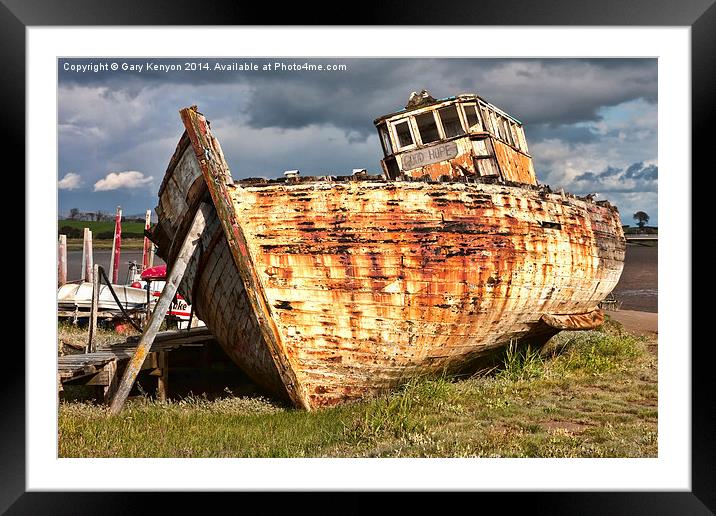  Good Hope Boat Framed Mounted Print by Gary Kenyon