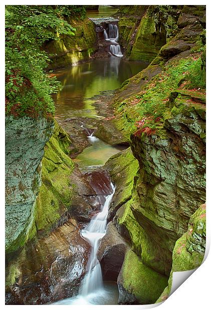  Scenic Pool at Pewits Nest Print by Jonah Anderson Photography