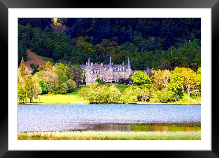 Inveraray Castle Scotland 2 Framed Mounted Print by Judith Lightfoot