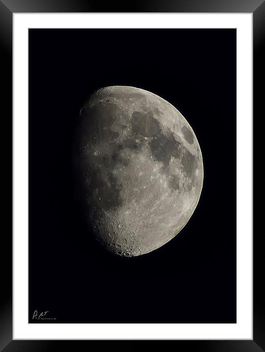  AUGUST MOON Framed Mounted Print by Rob Toombs