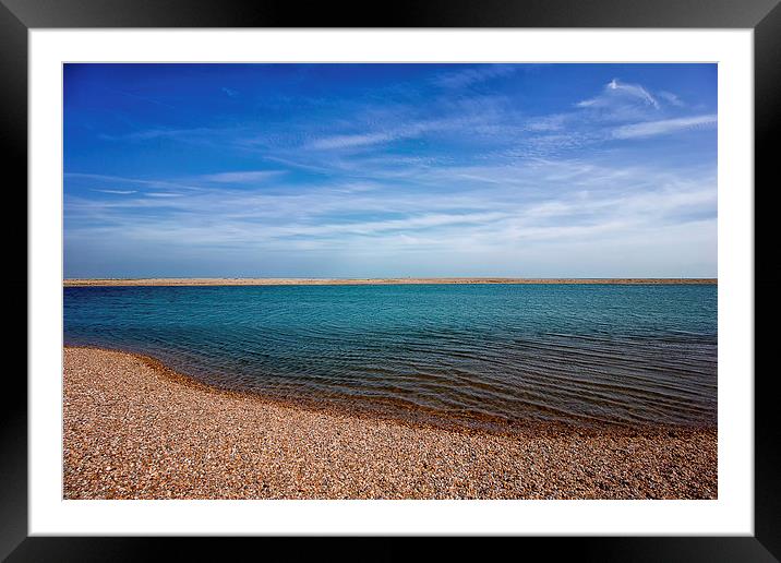 Pagham Harbour Inlet Framed Mounted Print by Dean Messenger