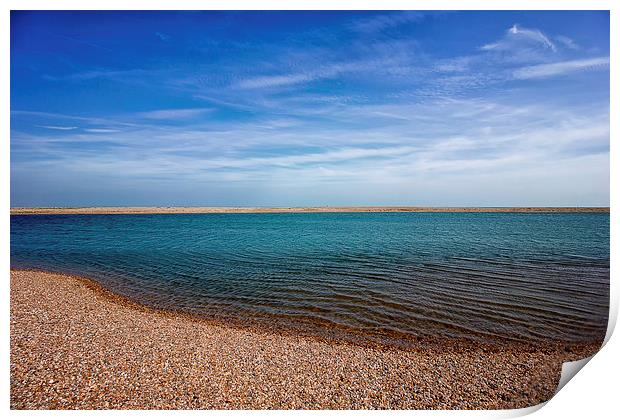  Pagham Harbour Inlet Print by Dean Messenger