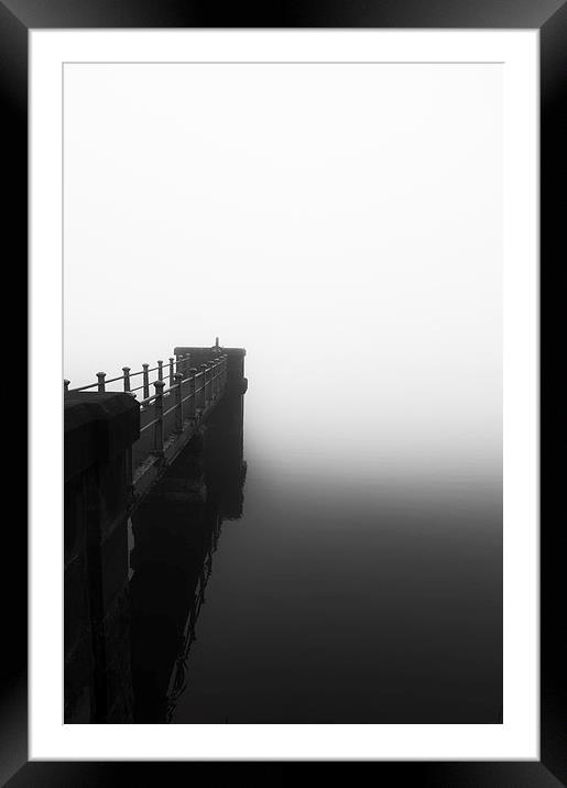  Misty Water Framed Mounted Print by Darren Eves