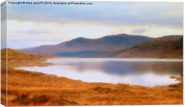  highland reflection Canvas Print by dale rys (LP)