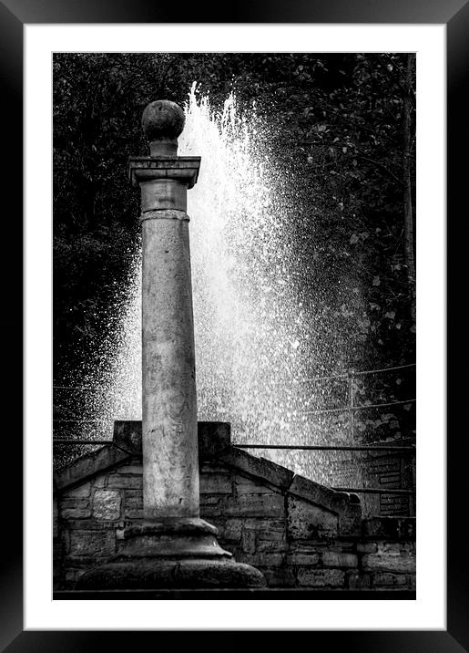  Fountain of Light Framed Mounted Print by Darren Eves