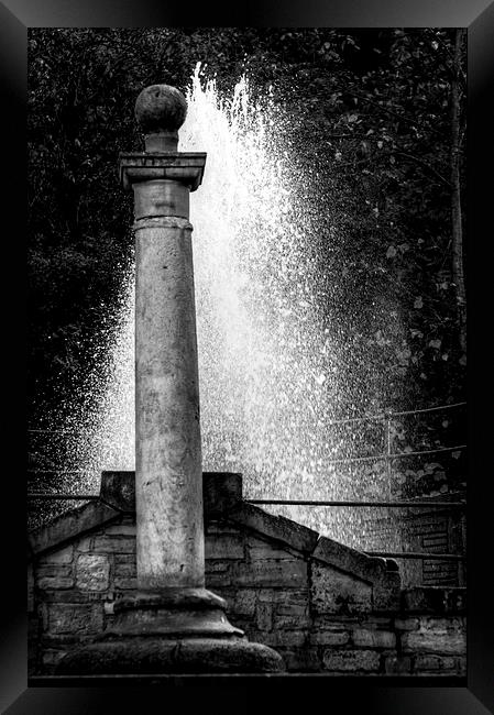  Fountain of Light Framed Print by Darren Eves