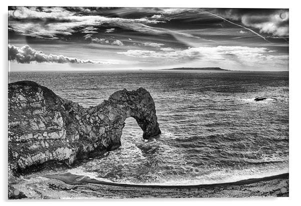  Durdle Door Acrylic by Mark Godden