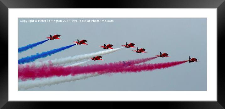  Smoke On.............Roll Out ! Framed Mounted Print by Peter Farrington