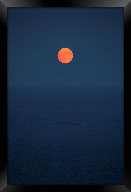 Moonrise Framed Print by Ashley Chaplin