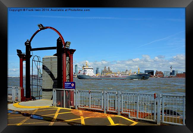  Woodside Ferry, Birkenhead Framed Print by Frank Irwin