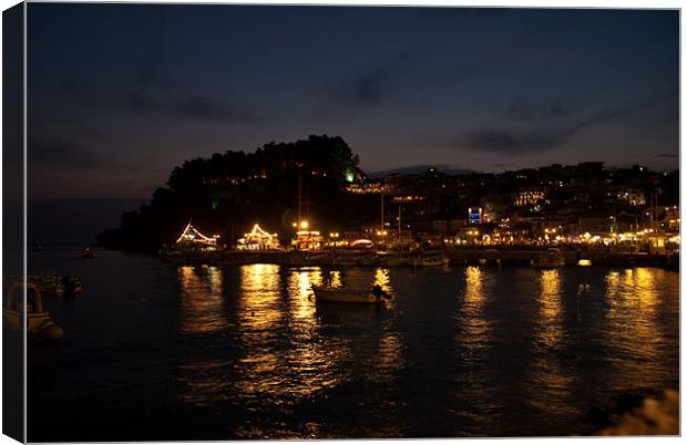 Parga harbour Canvas Print by James Lavott