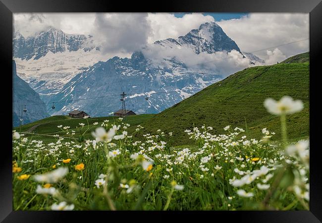  The Eiger from First Framed Print by Joe Tinkler