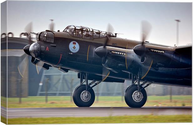 Canadian Lancaster Bomber Canvas Print by Jason Green