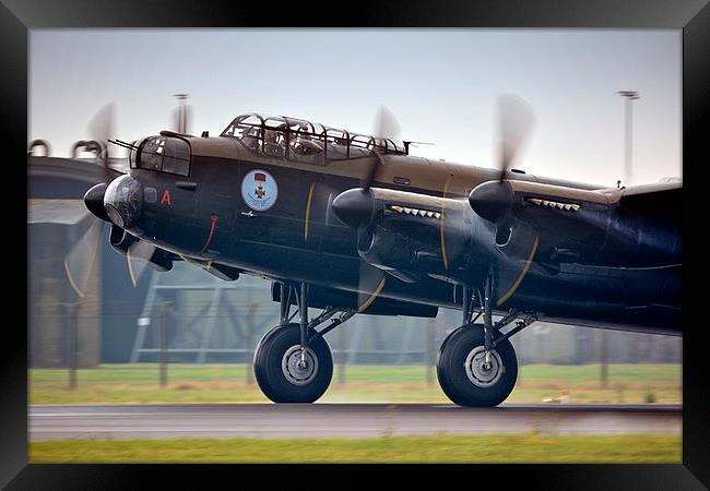 Canadian Lancaster Bomber Framed Print by Jason Green