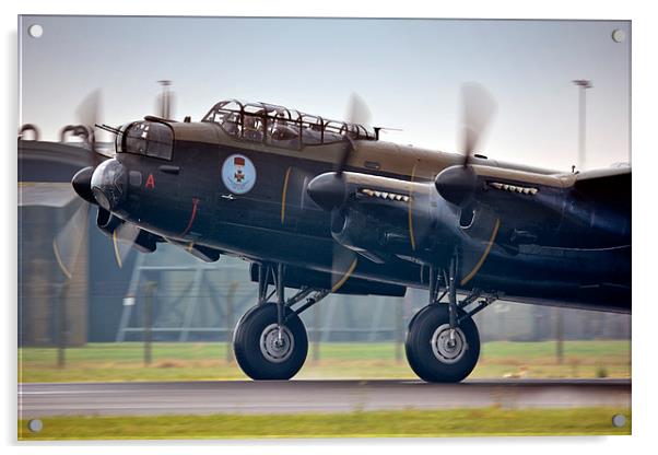 Canadian Lancaster Bomber Acrylic by Jason Green