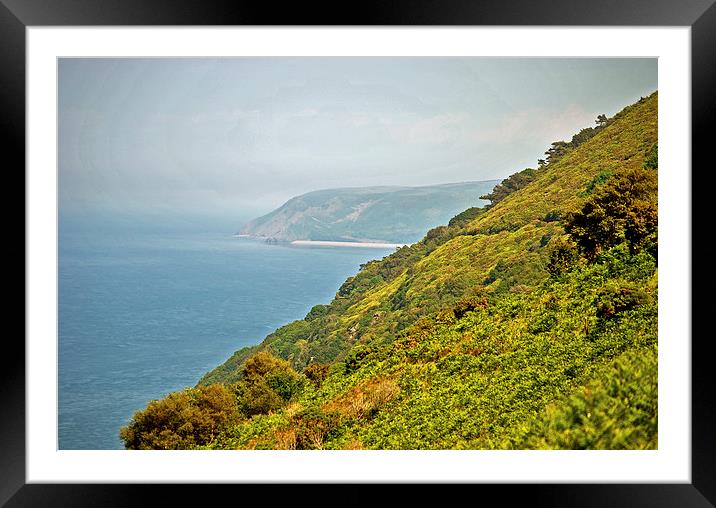  Hurlestone Point from Desolation Point Framed Mounted Print by graham young