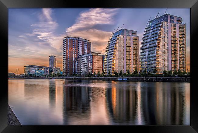  Quayside Apartments Framed Print by Paul Feeley