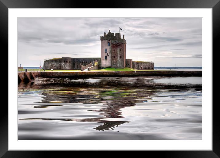 Broughty Castle  Framed Mounted Print by Valerie Paterson