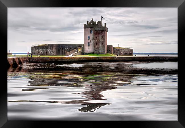 Broughty Castle  Framed Print by Valerie Paterson