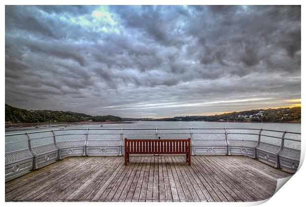  View From The Pier Print by Jon Lingwood