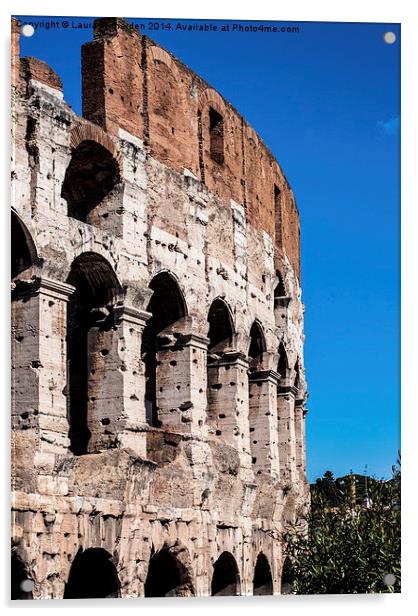 Colosseum  Acrylic by Laura Witherden
