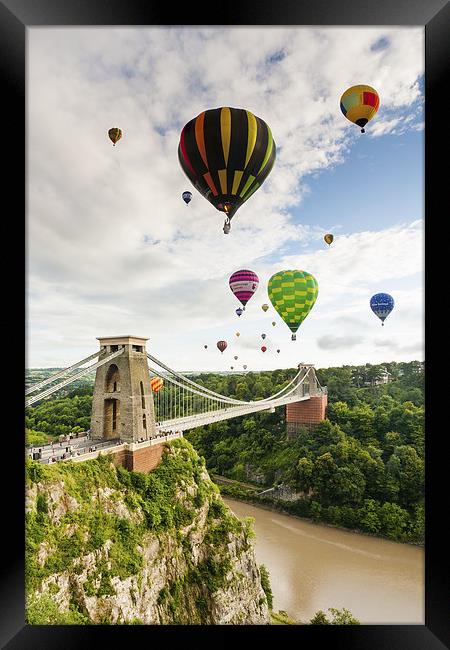 Bristol Balloon Fiesta Framed Print by Daugirdas Racys