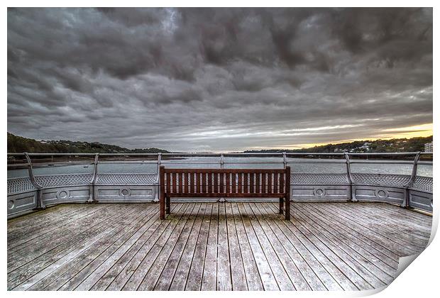  View from the Pier Print by Jon Lingwood