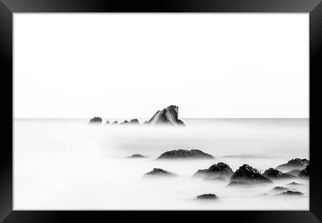  Samphire Hoe - Seascape Framed Print by Ian Hufton