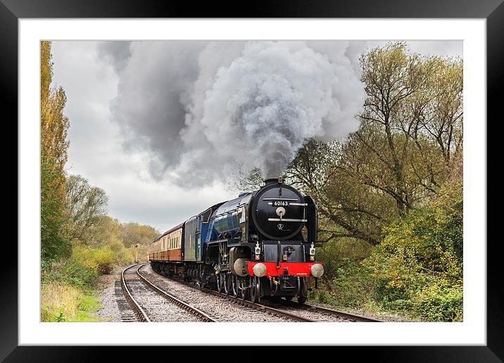  Tornado at Longueville Junction Framed Mounted Print by Ian Duffield